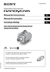 Sony Handycam DCR- SR65E Manual De Instrucciones