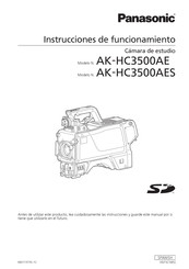 Panasonic AK-HC3500AE Instrucciones De Funcionamiento