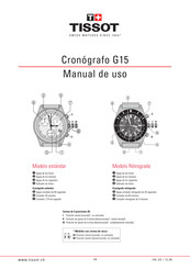 Tissot G15 Manual De Uso