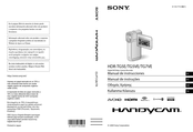 Sony Handycam HDR-TG5VE Manual De Instrucciones