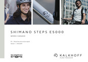 Kalkhoff SHIMANO STEPS E5000 Manual De Instrucciones