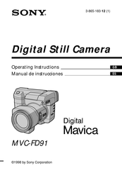 Sony Mavica MVC-FD91 Manual De Instrucciones