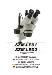 Optica SZM-LED1 Manual De Instrucciones