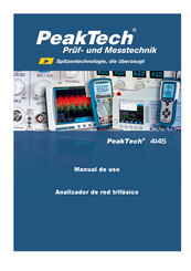 PeakTech 4145 Manual De Uso