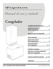 Frigidaire FFC0923DW Manual De Uso Y Cuidado