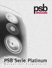 PSB Platinum T8 Manual Del Propietário