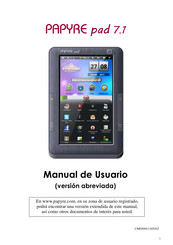 PAPYRE pad 7.1 Manual De Usuario