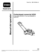 Toro HD53 Manual Del Operador