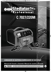 Gladiator PRO C 7027/220M Manual Del Usuario