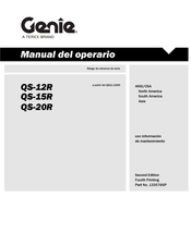 Terex Genie QS-20R Manual Del Operario