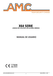 AMC X64 Serie Manual De Usuario