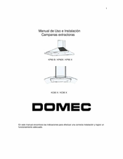 Domec KP60 B Manual De Uso E Instalación