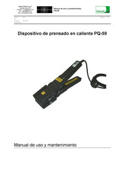 Habasit PQ-59 Manual De Uso Y Mantenimiento