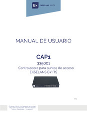 EKSELANS CAP1 335001 Manual De Usuario