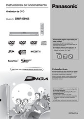 Panasonic DMR-EH65 Instrucciones De Funcionamiento