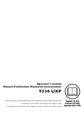 Husqvarna T536 LiXP Manual De Instrucciones