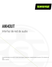 Shure ANI4IN Manual De Instrucciones