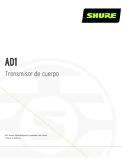 Shure AD1 Manual De Instrucciones