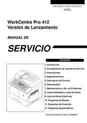 Xerox WorkCentre Pro 412 Manual De Servicio