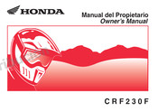 Honda CRF230F Manual Del Propietário