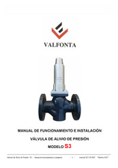 VALFONTA S3 Manual De Funcionamiento