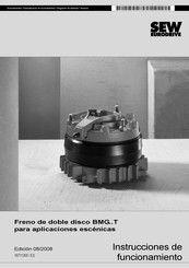 Sew Eurodrive BMG15T Instrucciones De Funcionamiento