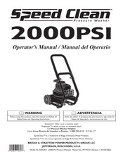 Speed Clean 020238-1 Manual Del Operario