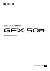 FujiFilm GFX 50R Manual Del Propietário