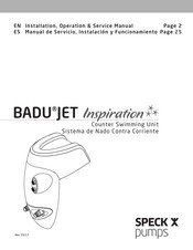 Speck pumps BADUJET Inspiration Manual De Servicio, Instalacion Y Funcionamiento