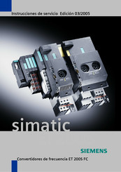 Siemens simatic ET 200S FC Instrucciones De Servicio