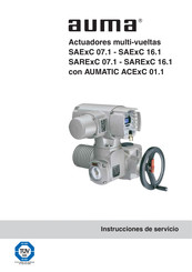 AUMA SAExC 16.1 Instrucciones De Servicio