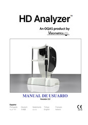 Visiometrics HD Analyzer HDA Manual De Usuario