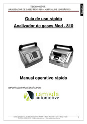 Lambda Automotive 810 Manual De Uso