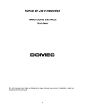 Domec TE802 Manual De Uso