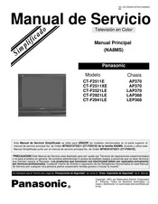 Panasonic CT-F2521LE Manual De Servicio