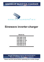 Samlex Europe Sinewave PSC1600-12-60 Manual Del Uso