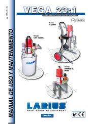 Larius VEGA 23:1 Manual De Uso Y Mantenimiento