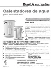 Rheem Manufacturing GE Serie Manual De Uso Y Cuidado