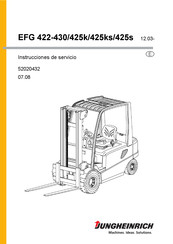 Jungheinrich EFG 425ks Instrucciones De Servicio