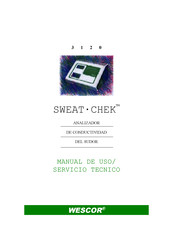 WESCOR SWEAT CHEK 3120 Manual De Uso