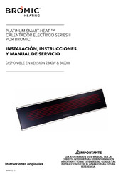 Bromic Heating II Serie Manual De Servicio