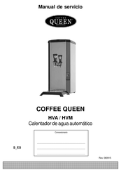 Coffee Queen HVM Manual De Servicio