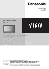 Panasonic VIERA TC-L24X5 Manual De Usuario