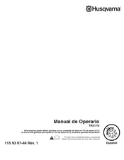 Husqvarna TR317D Manual De Operario