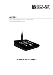 Ecler essentials eMPAGE Manual De Usuario