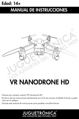 Juguetronica VR NANODRONE HD Manual De Instrucciones