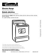 Kenmore 665.9217 Manual De Uso Y Cuidado