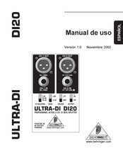 Behringer ULTRA-DI DI20 Manual De Uso