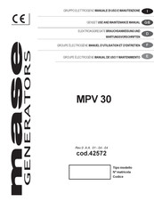 Mase MPV 30 Manual De Uso