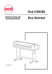 Oce CS9350 Instrucciones De Funcionamiento